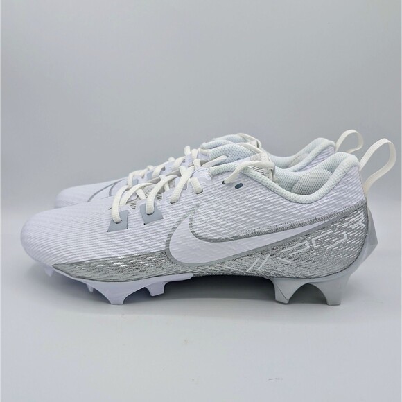 Nike Vapor Edge Speed 360 2 White Football Cleats Men's Size 9 DA5455-102 - Picture 3 of 7